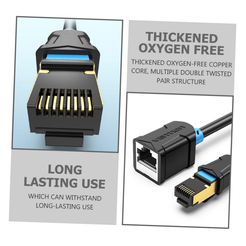 2M Shielded Ethernet Cable Cat6 Outdoor Indoor Network Cord RJ45 Connectors - Image 3